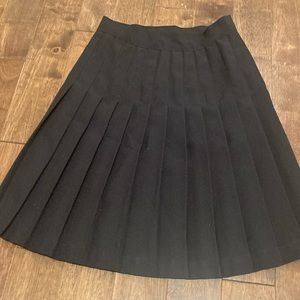 Navy Blue Pleated (Uniform) Skirt